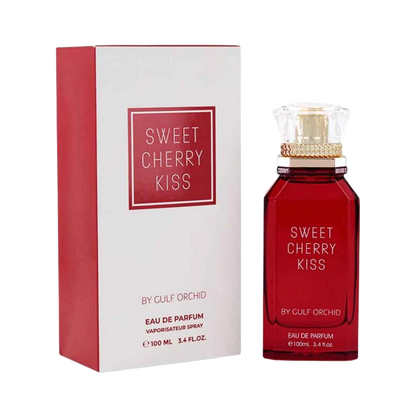 GULF ORCHID SWEET CHERRY KISS EDP FOR WOMEN - 100 ml -Hadiyyeh
