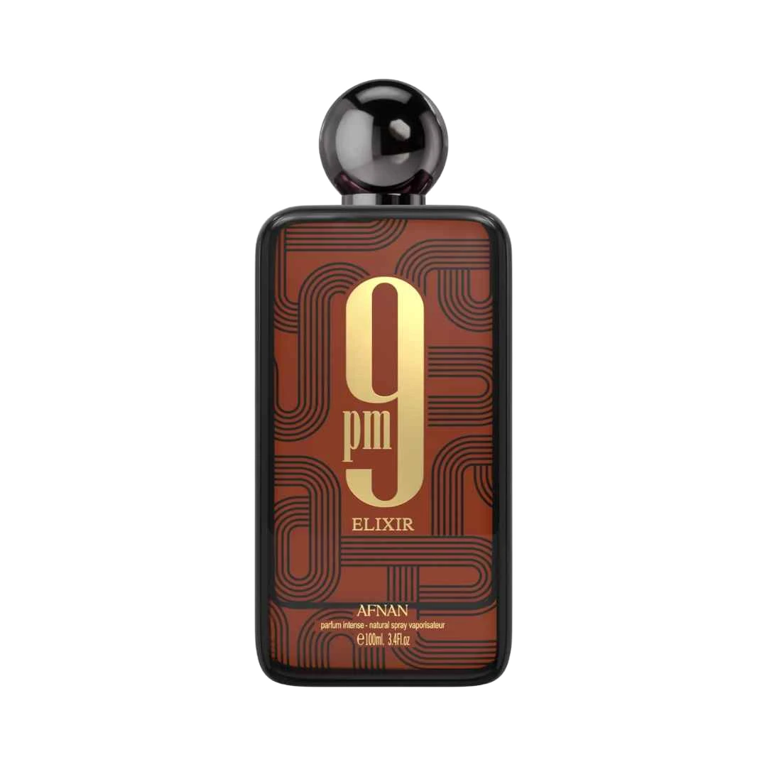 AFNAN 9PM ELIXIR EXTRAIT FOR MEN - 100 ml -Hadiyyeh