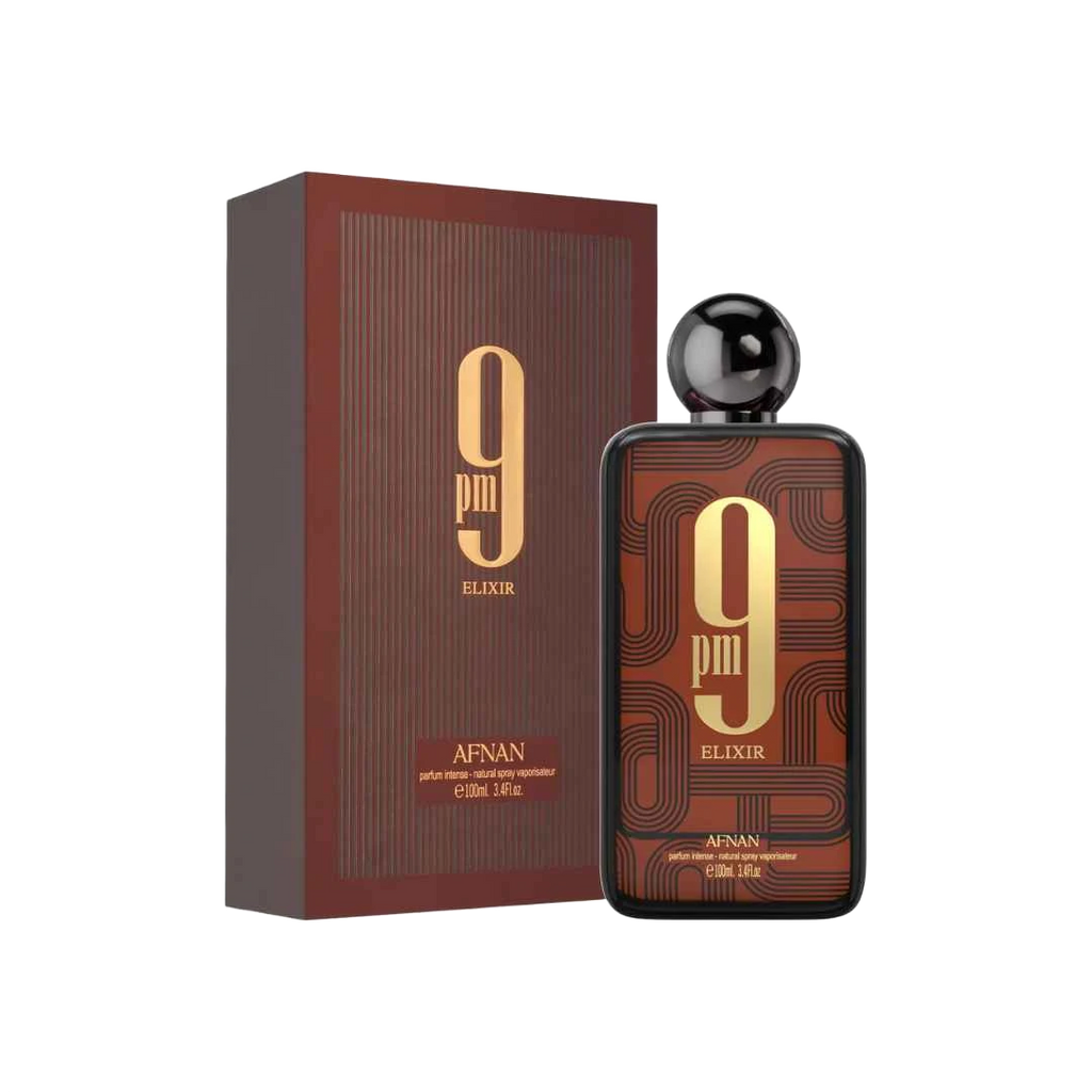 AFNAN 9PM ELIXIR EXTRAIT FOR MEN - 100 ml -Hadiyyeh