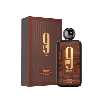 AFNAN 9PM ELIXIR EXTRAIT FOR MEN - 100 ml -Hadiyyeh