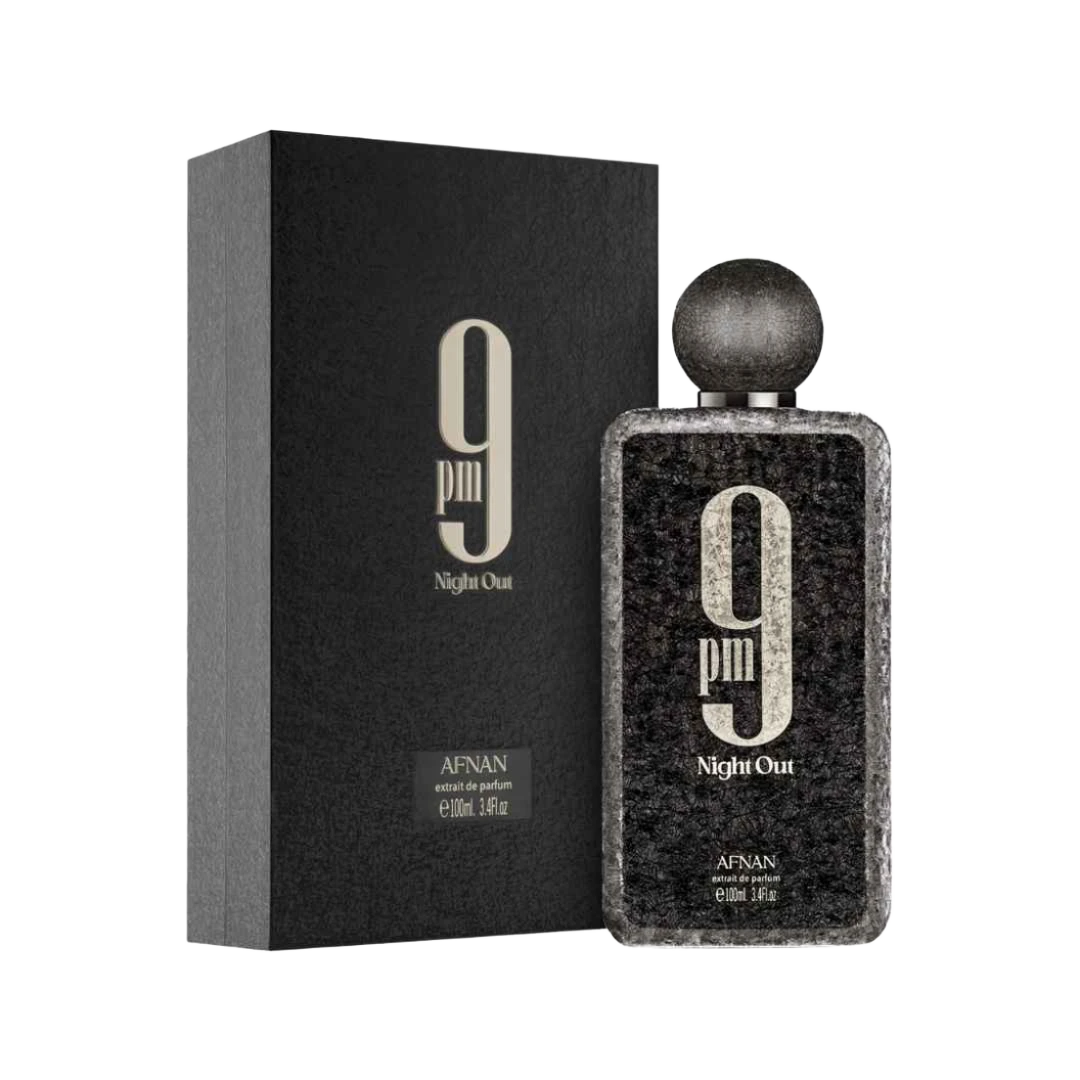 AFNAN 9PM NIGHT OUT EXTRAIT FOR MEN - 100 ml -Hadiyyeh