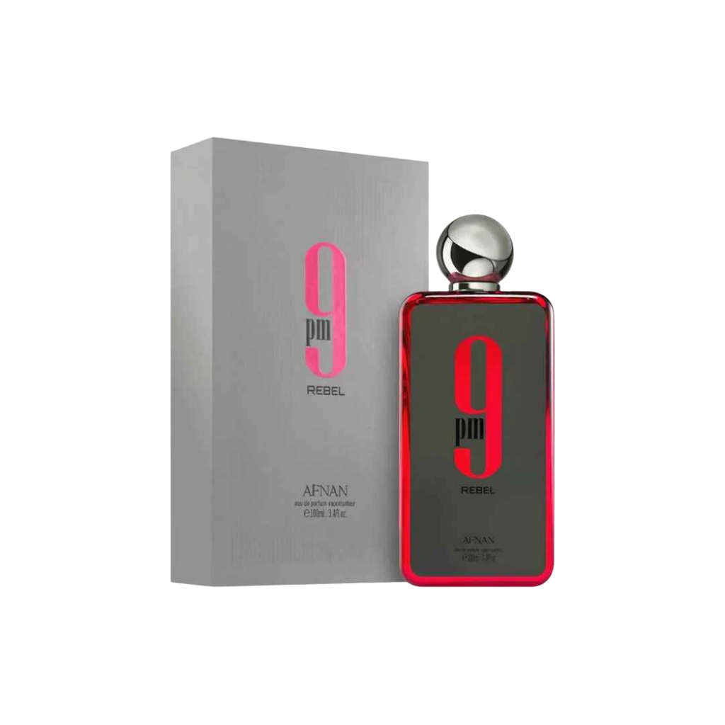 AFNAN 9PM REBEL EDP FOR MEN - 100 ml -Hadiyyeh