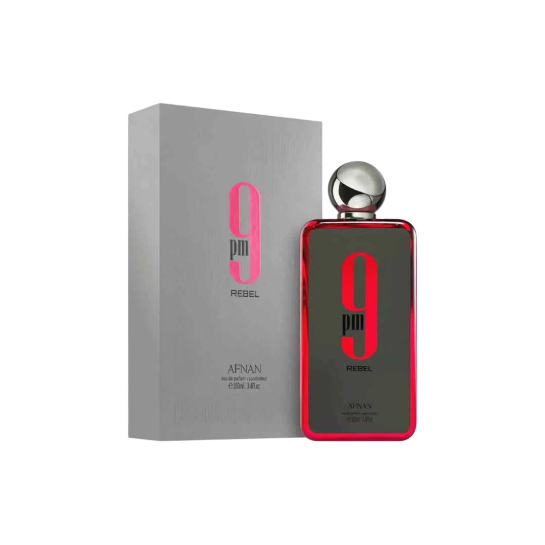 AFNAN 9PM REBEL EDP FOR MEN - 100 ml -Hadiyyeh