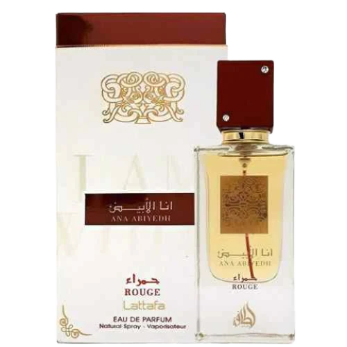 LATTAFA ANA ABIYEDH ROUGE EDP UNISEX - 60 ml -Hadiyyeh