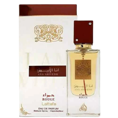 LATTAFA ANA ABIYEDH ROUGE EDP UNISEX - 60 ml -Hadiyyeh