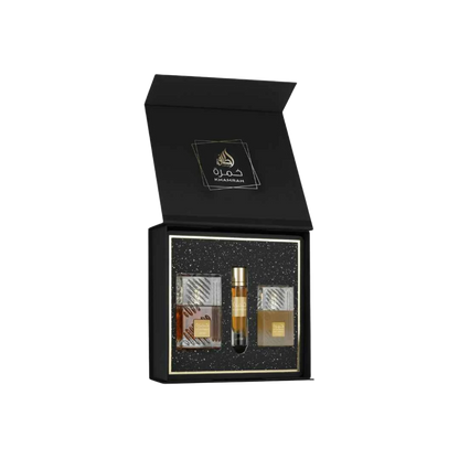 LATTAFA KHAMRAH GIFT SET UNISEX - 100 ml + 50 ml + 12 ml -Hadiyyeh