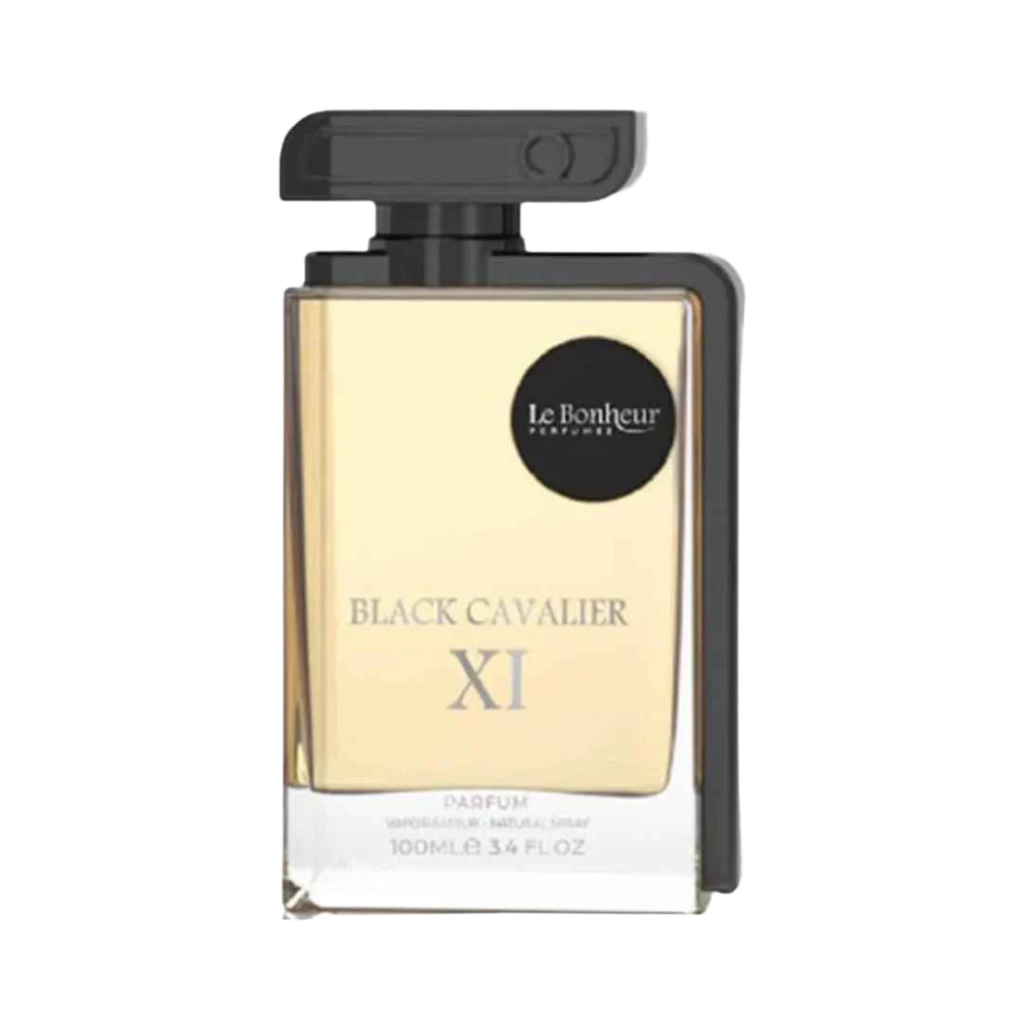 LE BONHEUR BLACK CAVALIER XI PARFUM FOR MEN - 100 ml -Hadiyyeh
