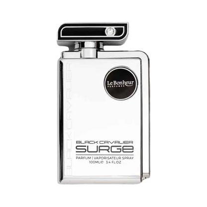 LE BONHEUR BLACK CAVALIER SURGE PARFUM FOR MEN - 100 ml -Hadiyyeh