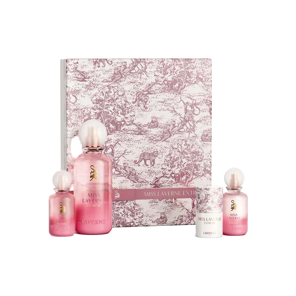 LAVERNE MISS LAVERNE EXTREME SET FOR WOMEN - 150 ml + 25 ml + 25 ml -Hadiyyeh