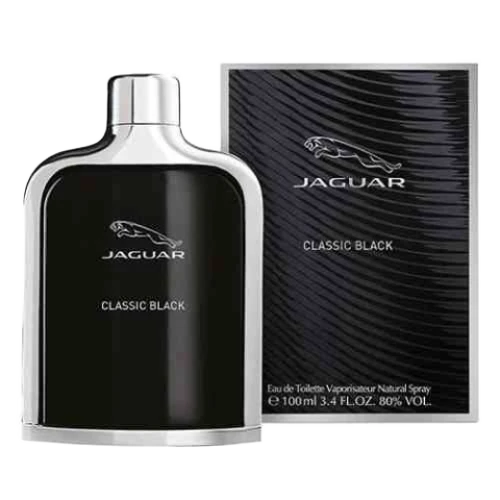 JAGUAR CLASSIC BLACK EDT FOR MEN - 100 ml -Hadiyyeh