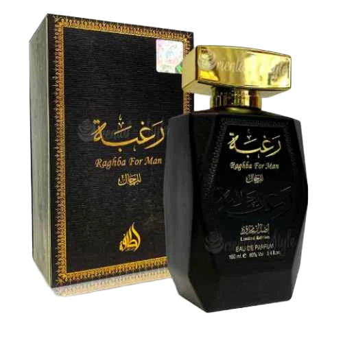 LATTAFA RAGHBA EDP FOR MEN - 100 ml -Hadiyyeh