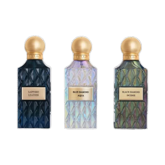 IBRAQ DIAMOND BLUE BOX 2 SET EDP FOR MEN