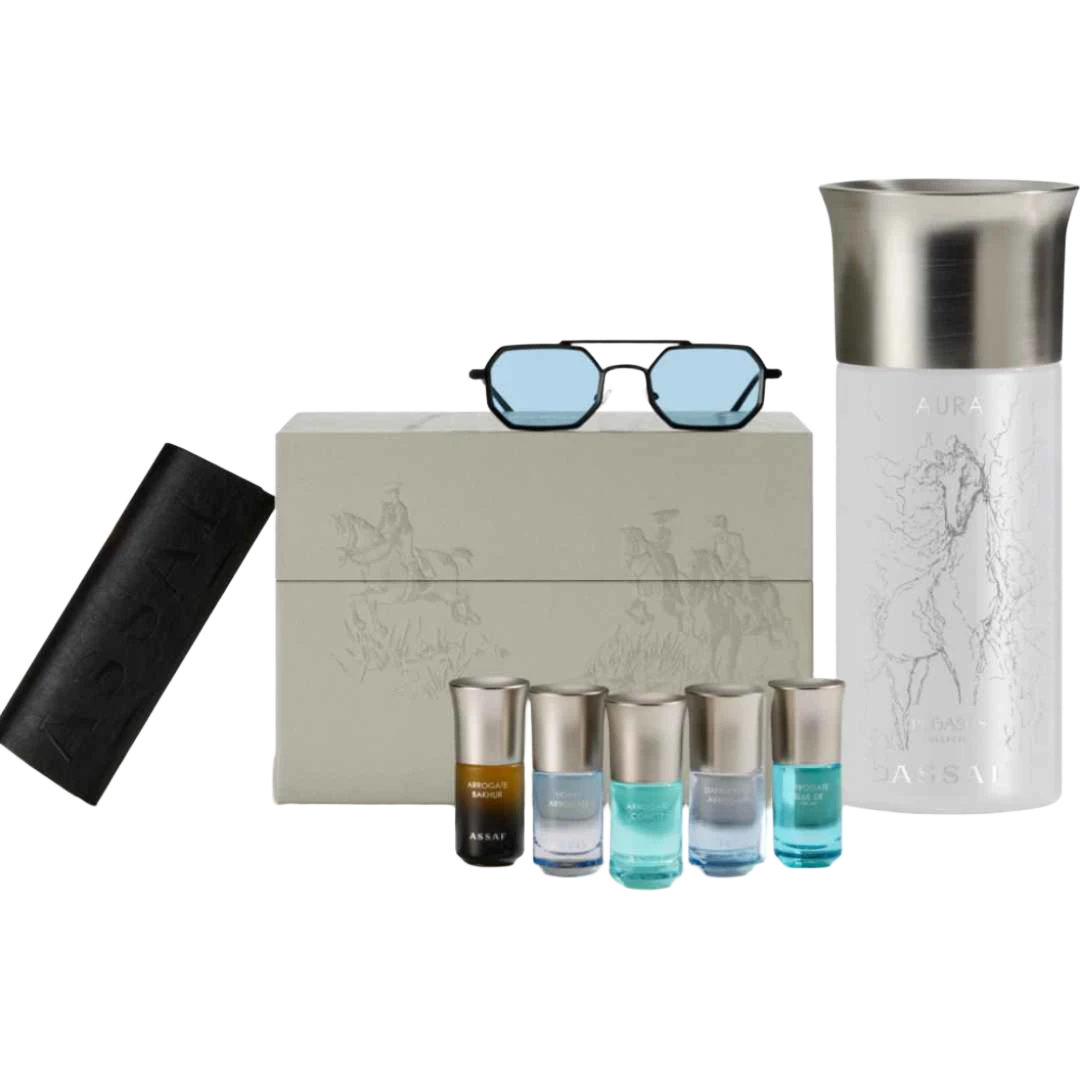 ASSAF AURA PEGASUS COLLECTION FOR MEN - 150 ml + 5x10ml -Hadiyyeh