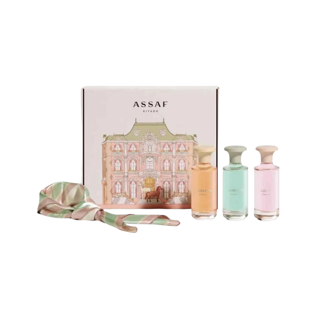 ASSAF VICTORIAN COLLECTION EDP FOR WOMEN - 150ml x 3 -Hadiyyeh