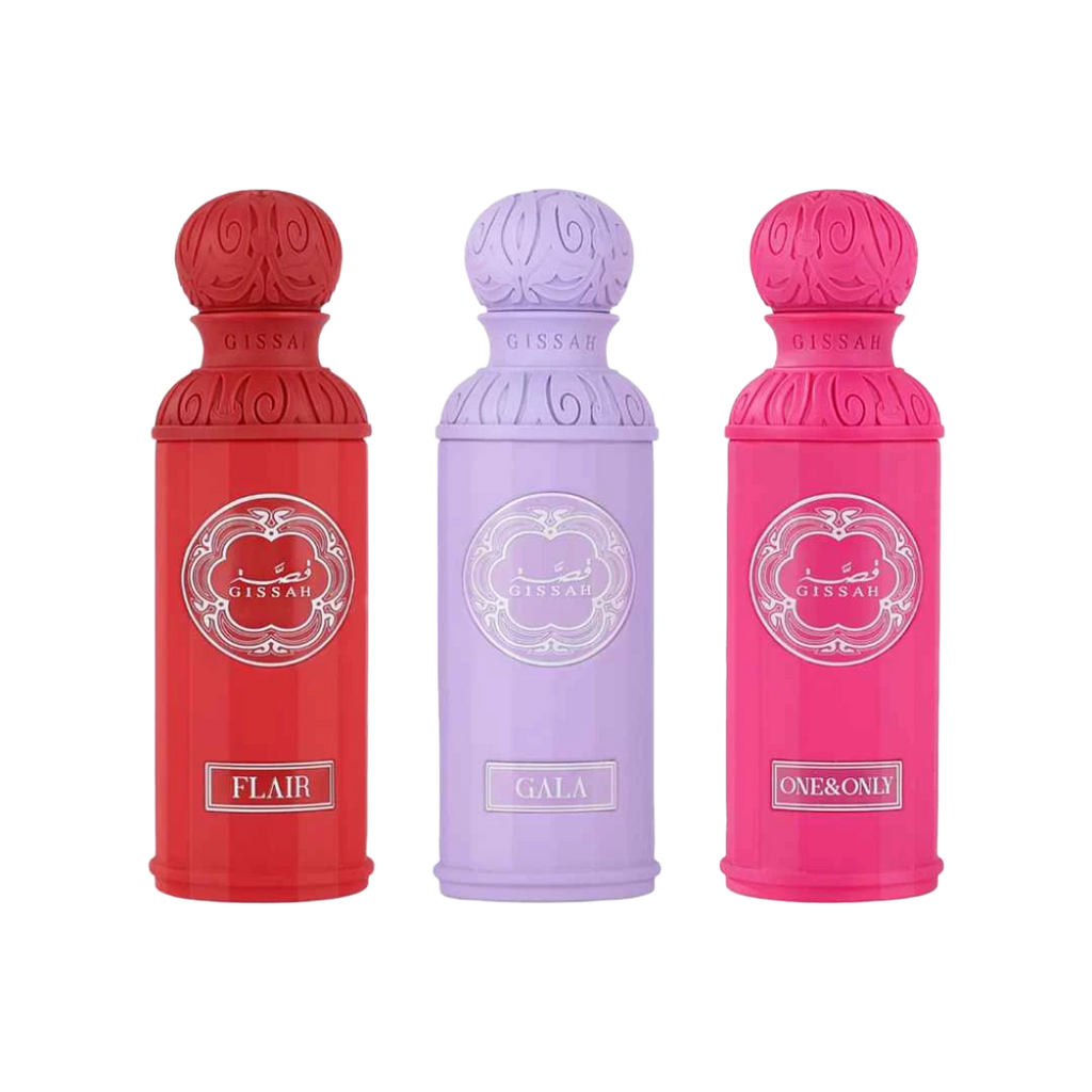 GISSAH ENCHANTED SET EDP FOR WOMEN - 3 x 50 ml -Hadiyyeh