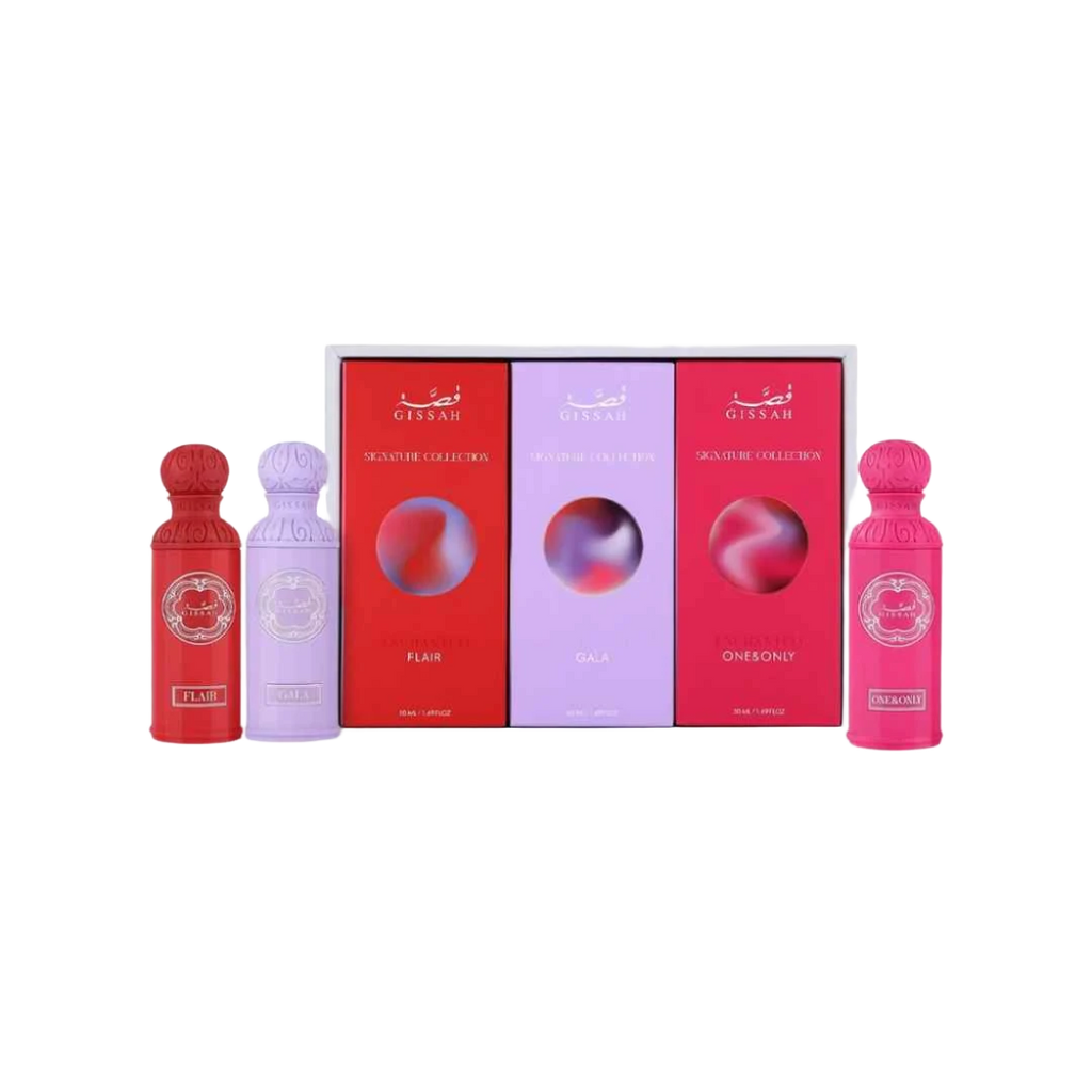GISSAH ENCHANTED SET EDP FOR WOMEN - 3 x 50 ml -Hadiyyeh