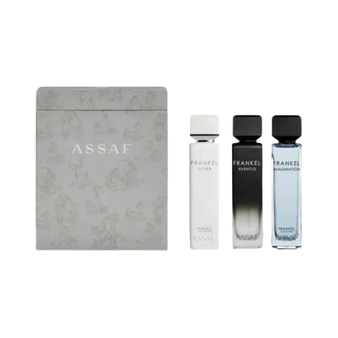 ASSAF FRANKEL COLLECTION EDP FOR MEN - 3 x 200 ml -Hadiyyeh