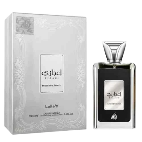 LATTAFA EJAAZI INTENSIVE SILVER EDP FOR MEN - 100 ml -Hadiyyeh