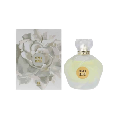 AHMED AL MAGHRIBI MUSK & ROSES EDP FOR WOMEN - 75 ml -Hadiyyeh
