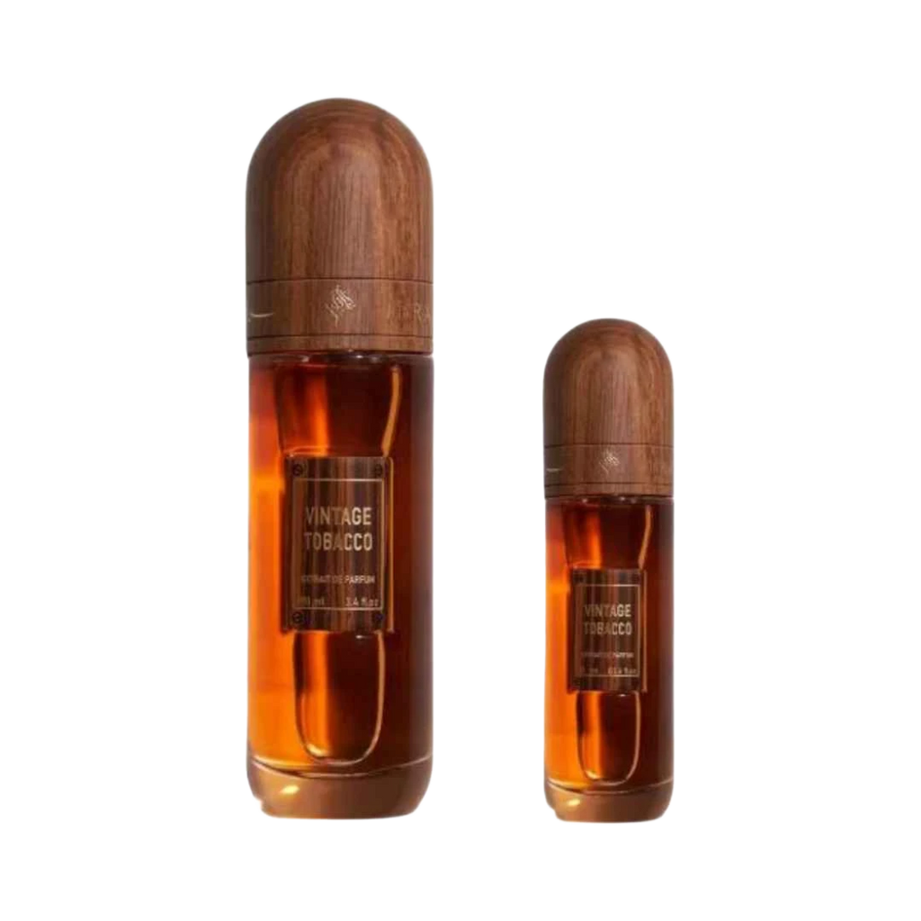 IBRAQ VINTAGE TOBACCO SET EDP FOR MEN - 100 ml + 10 ml -Hadiyyeh