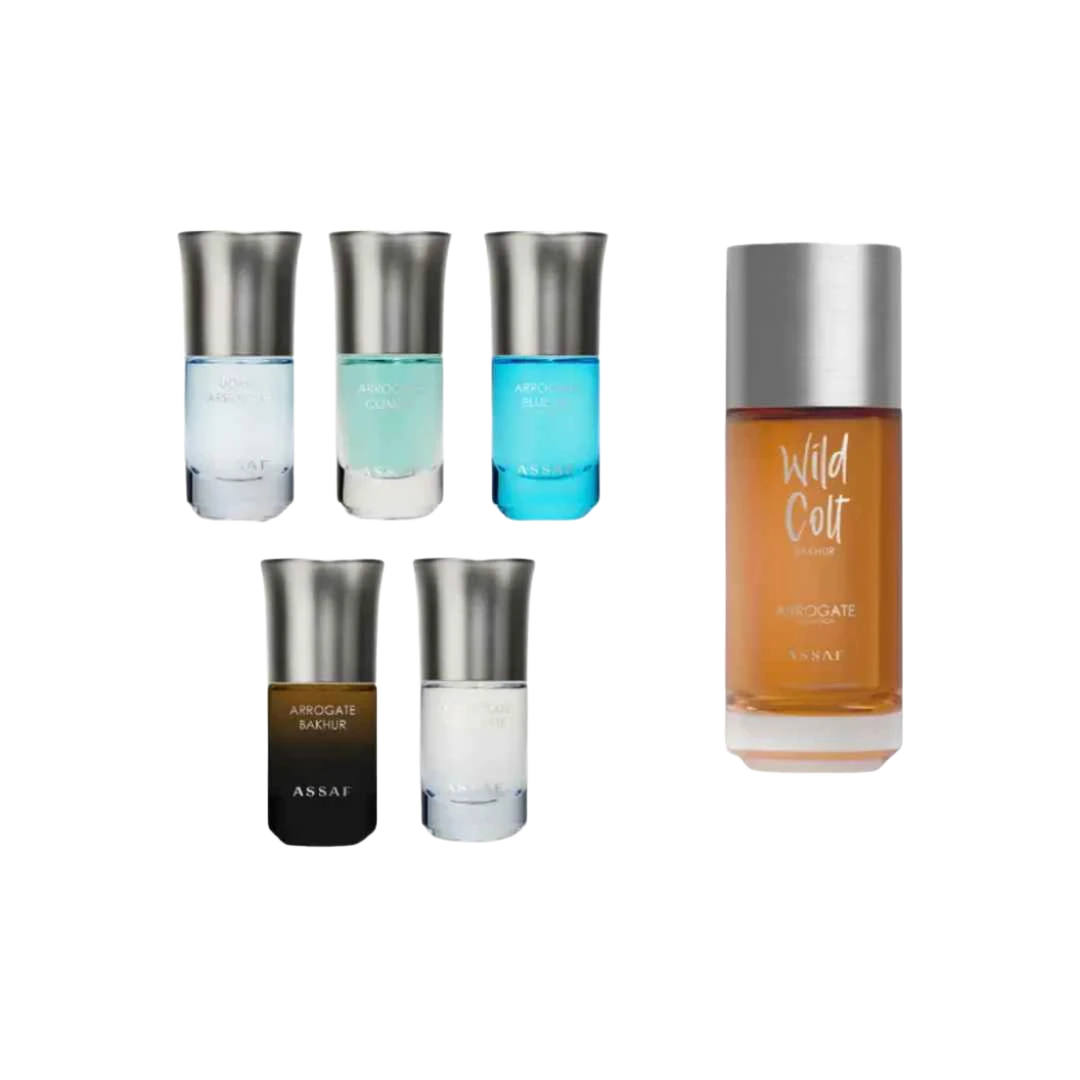 ASSAF WILD COLT BAKHUR EDP COLLECTION UNISEX - 150ml + 5 x 10ml -Hadiyyeh