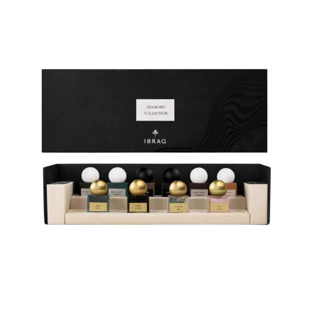IBRAQ DISCOVERY DIAMOND SET EDP UNISEX - 10 x 10 ml -Hadiyyeh