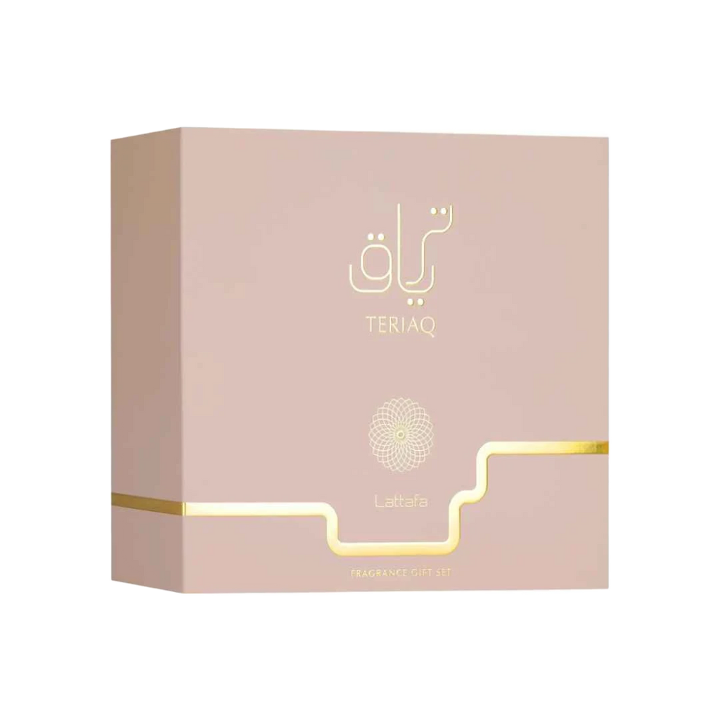 LATTAFA TERIAQ GIFT SET FOR WOMEN - 100 ml + 50 ml + 12 ml -Hadiyyeh