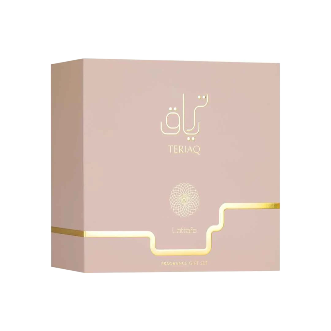 LATTAFA TERIAQ GIFT SET FOR WOMEN - 100 ml + 50 ml + 12 ml -Hadiyyeh