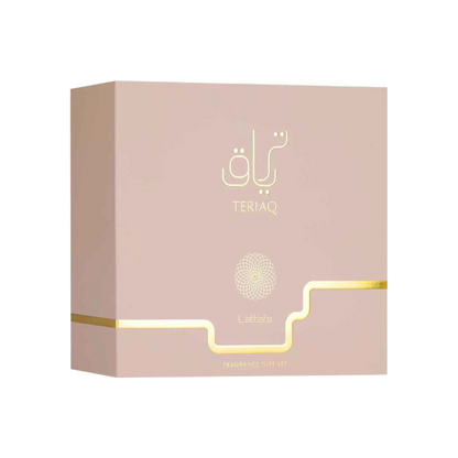 LATTAFA TERIAQ GIFT SET FOR WOMEN - 100 ml + 50 ml + 12 ml -Hadiyyeh